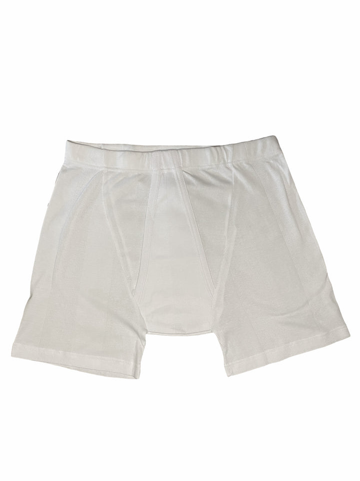 Multi Pack 100% Cotton Men's Fine Rib White Trunk, Underwear Brief, Bo –  Cotton Hutt