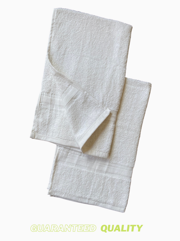 5 Pack Hand Terry Towel 16 X 24 Inches Super Absorbent 400 GSM, 450 GSM, 500 GSM 100% Cotton By Cotton Hutt